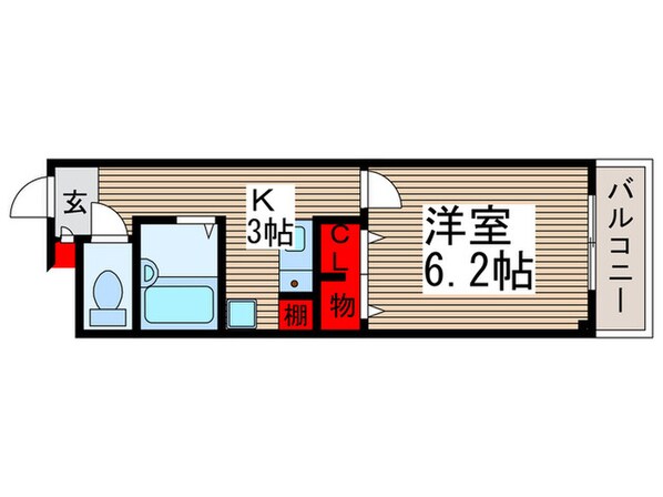 シャト－ヒロの物件間取画像